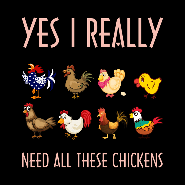 yes i really  need all these chickens by Xonmau