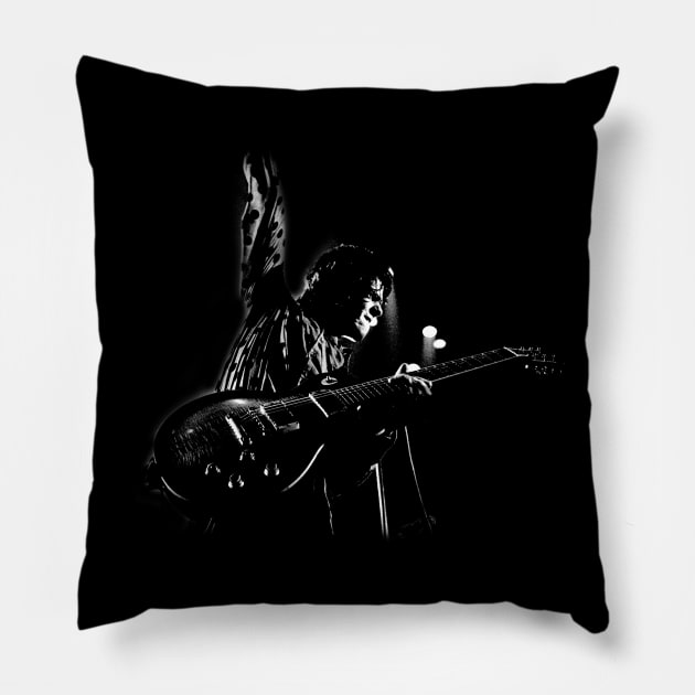 Gary Moore Forever Pay Tribute to the Iconic Guitarist with a Classic Music-Inspired Tee Pillow by Angel Shopworks