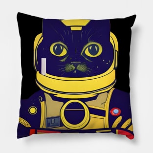 Astronaut Cat Pillow