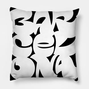 Barcelona Lettering Pillow