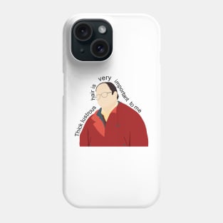 Bald men expectations Phone Case