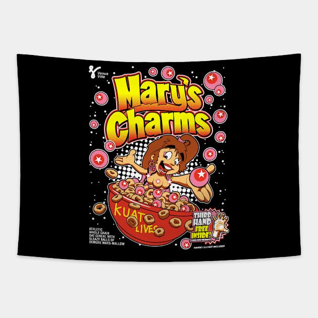 Mary's Charms Tapestry by boltfromtheblue