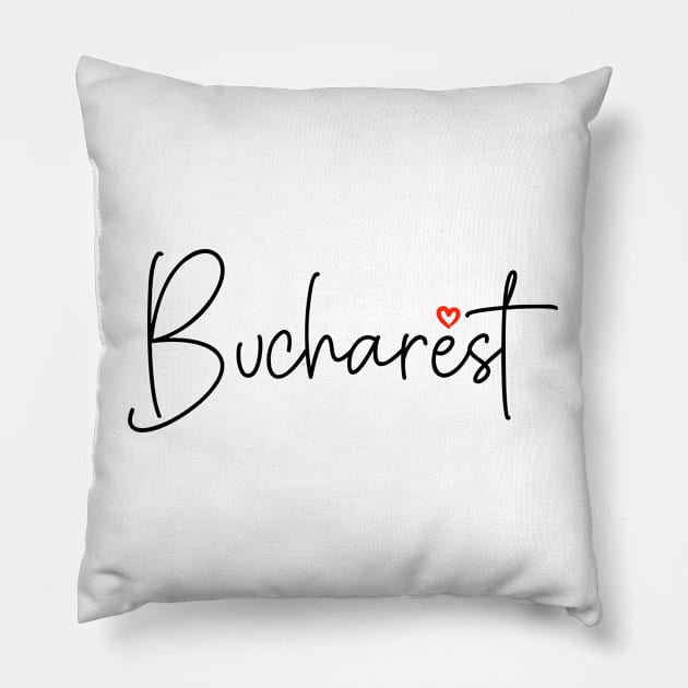 Bucharest Pillow by finngifts