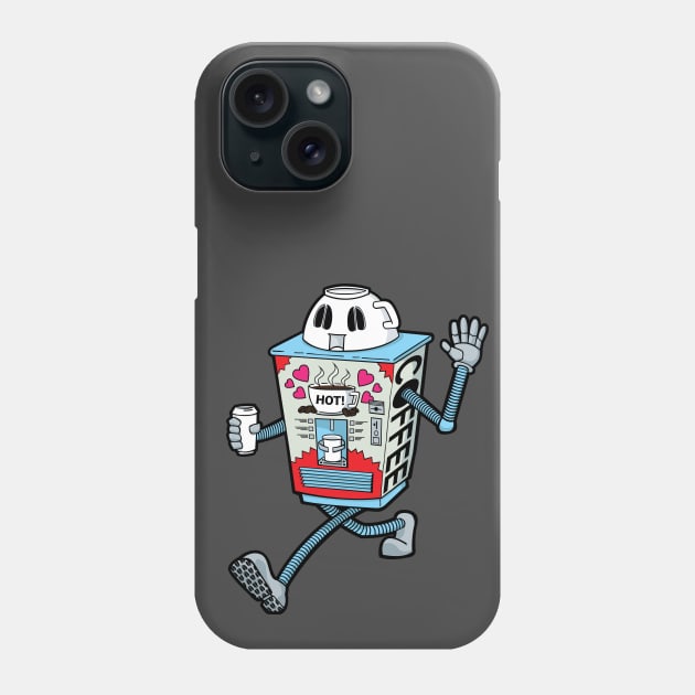 Coffee-Bot Phone Case by deancoledesign