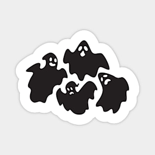 Halloween Flying Ghost Magnet