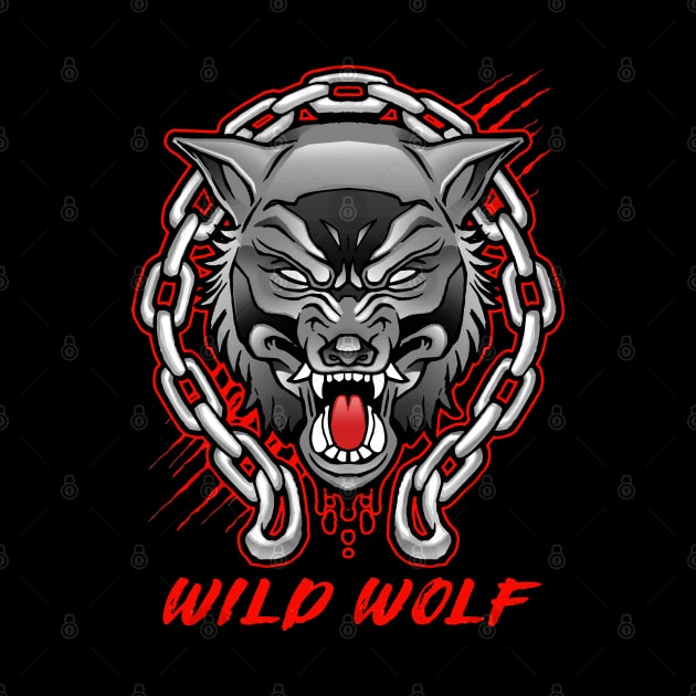 Angry Wild Wolf by dnlribeiro88