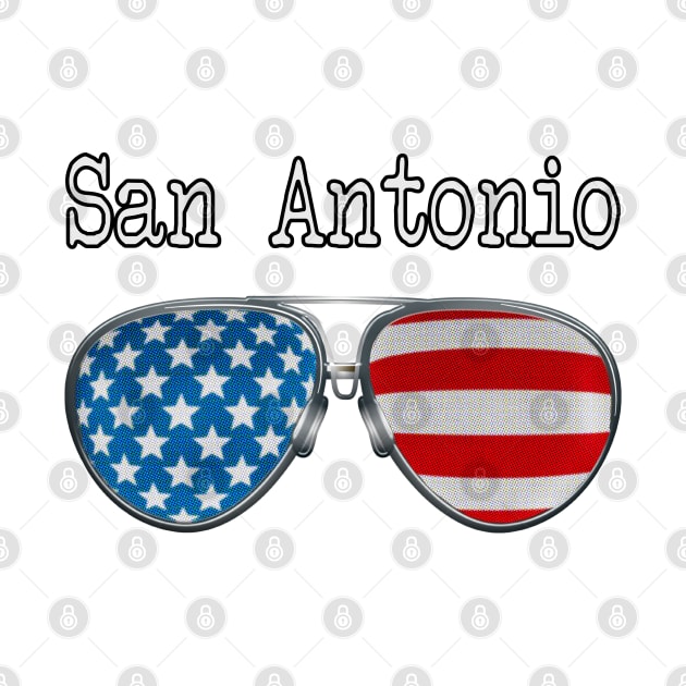 AMERICA PILOT GLASSES SAN ANTONIO CITY by SAMELVES