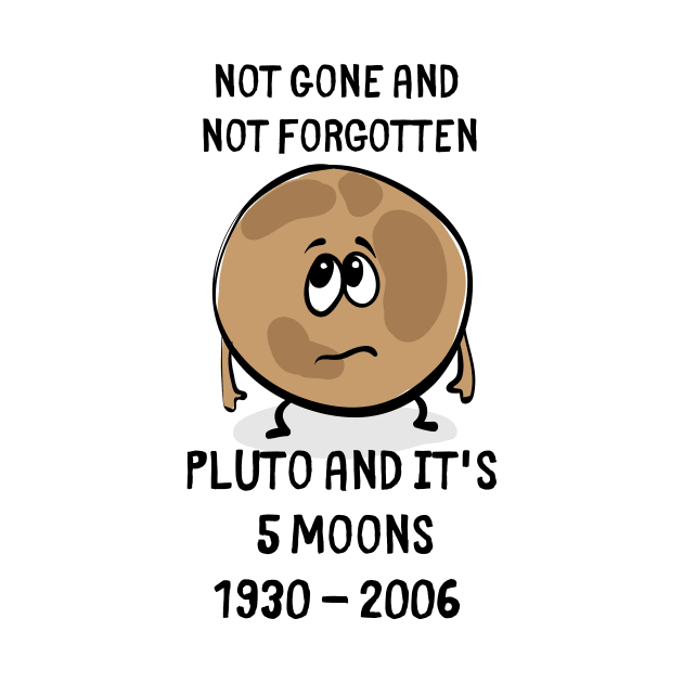 Pluto never forget. Not Gone and Not Forgotten Pluto and It's 5 moons 1930 2006 by Butterfly Lane