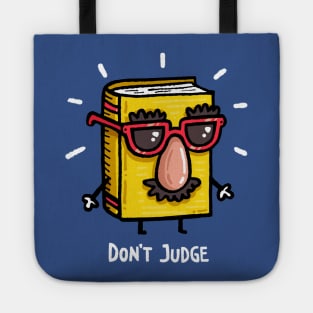 Don't judge a book by its cover Tote