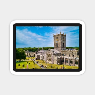 St Davids Cathedral - Historic Buildings - Pembrokeshire, Wales Magnet