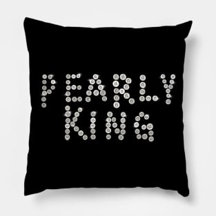Pearly King Cockney Londoner Design Pillow