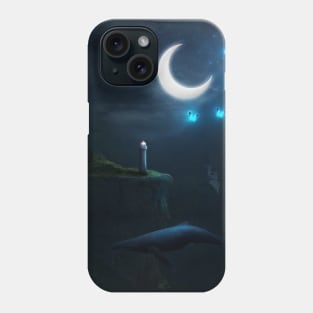 The lighthouse in Magical land Phone Case