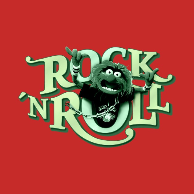 the rock n roll is my life by masbroprint