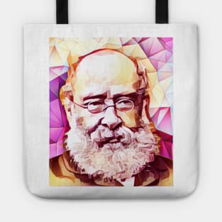 Anthony Trollope Portrait | Anthony Trollope Pink Artwork 14 Tote