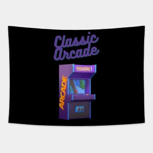 Classic Arcade Gamer Apparel Tapestry