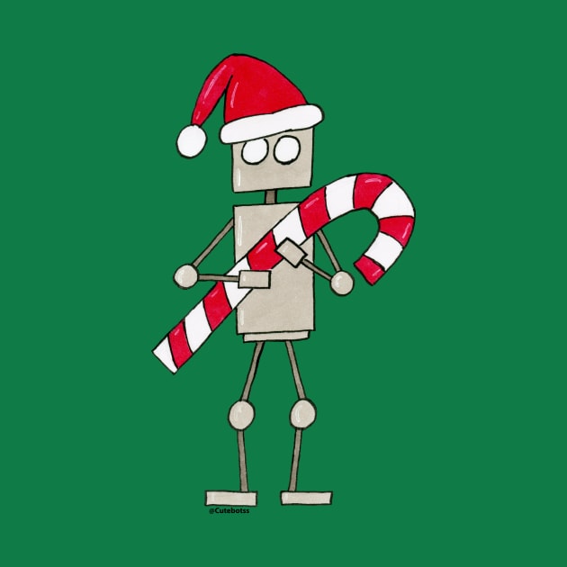 CuteBots Candy Cane by CuteBotss