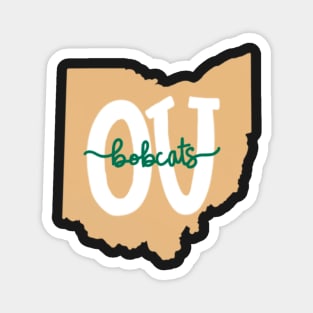 OU Bobcats Ohio Magnet