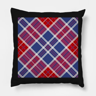 Tartan fantasy 10 small Pillow