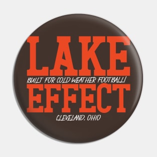 Lake Effect Cleveland Browns Pin