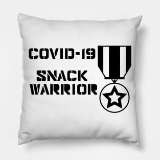 COVID-19 Snack Warrior Pillow