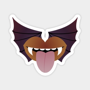 A Vampire's Kiss - BROWN BAT Magnet