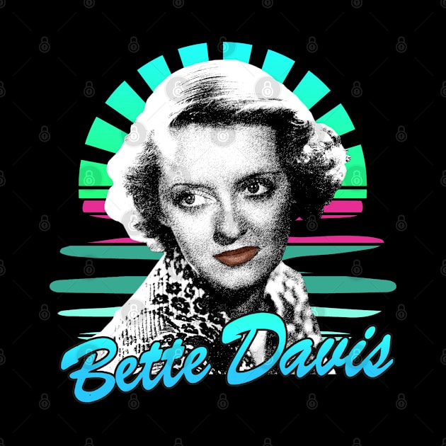 Bette davis / Sunset retro 80s by gulymaiden