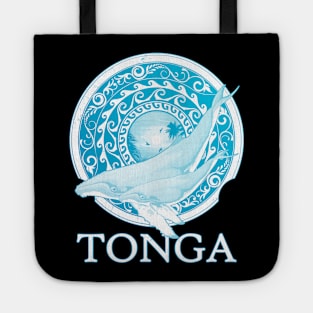 Humpack Whales Shield of Tonga Tote