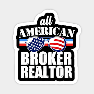 American Broker Realtor Magnet