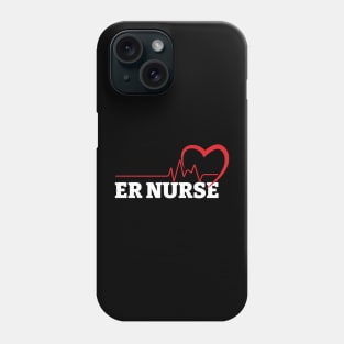 Love ER Nurse Phone Case