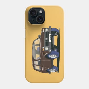 LADA Niva 4X4 in Terra Brown Phone Case