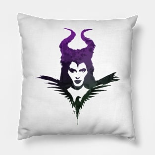 Villain Inspired Silhouette Pillow