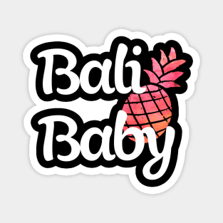 Bali Baby | Pineapple Design Magnet