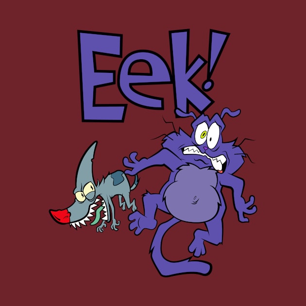 Eek and Sharky by mauchofett