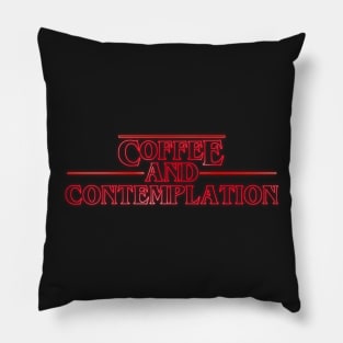 Coffee and Contemplation Pillow