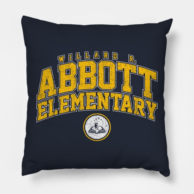 Abbott Elementary Pillow by huckblade