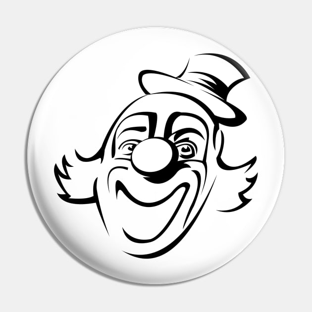 CLOWN Pin by FromBerlinGift