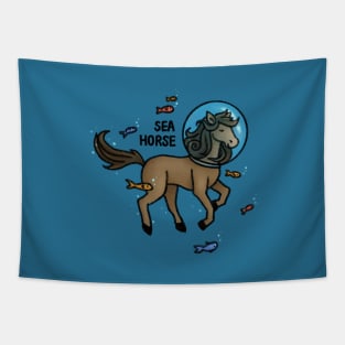 Sea Horse Tapestry