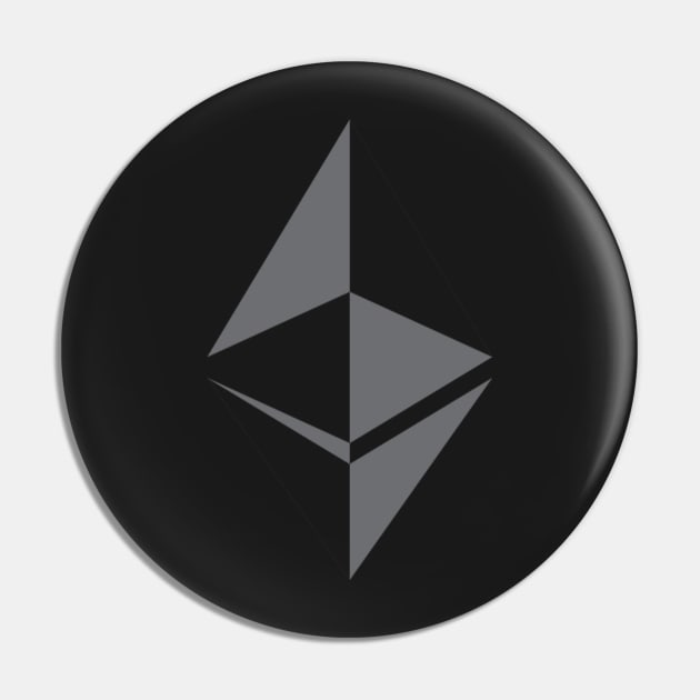 Ethereum (ETH) Crypto Pin by cryptogeek