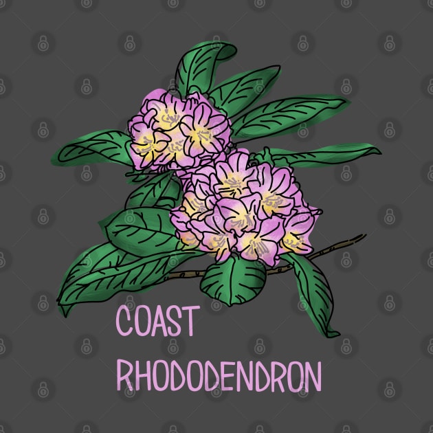 Coast Rhododendron by Slightly Unhinged