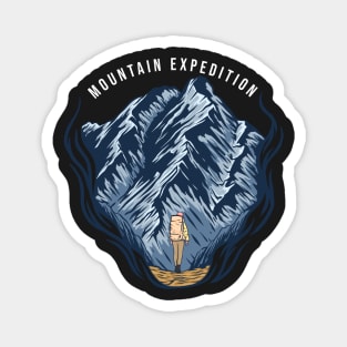 High Mountain Expeditions and adventures Magnet