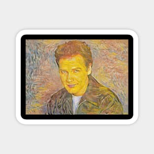 Comedy Legend NORM MACDONALD Van Gogh Art Style Magnet