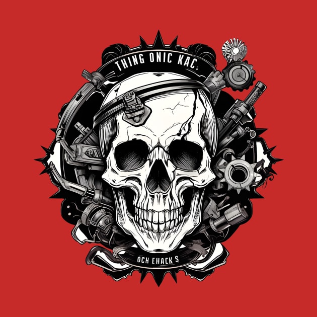 Garage Skull Design by ragil_studio