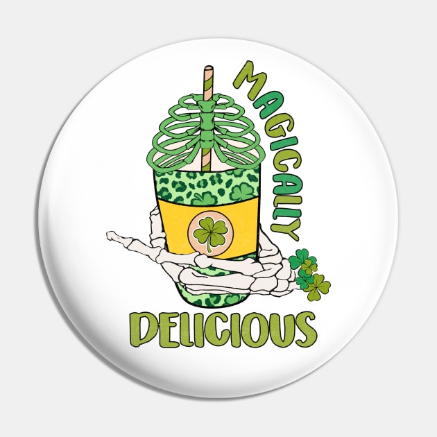 Magically Delicious Saint Patrick's Day Frappuccino Pin by ThriceCursedPod