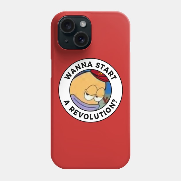 Revolution? Leftist Meme Phone Case by Football from the Left