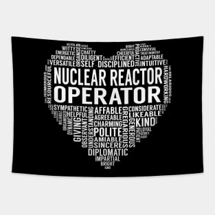 Nuclear Reactor Operator Heart Tapestry