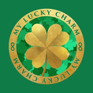 Lucky charm 4 leaf clover T-Shirt