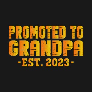 Promoted To Grandpa T-Shirt