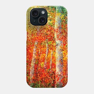 light in the woods Phone Case