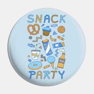 Retro Snack Party Pin