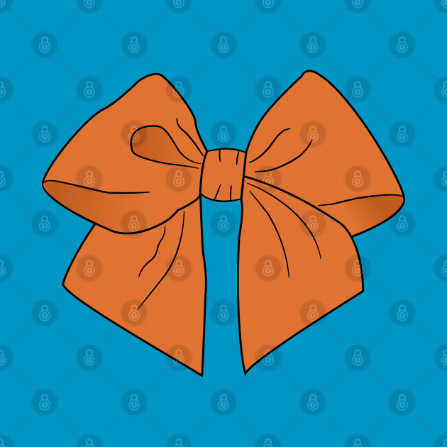 Pumpkin Vector Bow by LozMac